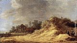 Jan van Goyen Dunes painting